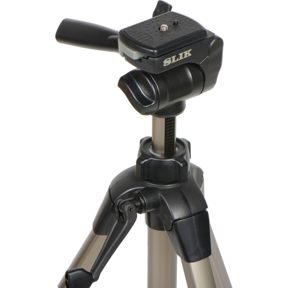 Slik U9000 Tripod with 3-Way, Pan-and-Tilt Head