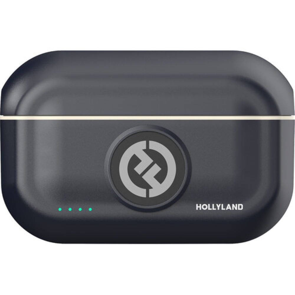 Hollyland LARK M2 DUO 2-Person Wireless Microphone System with USB-C Connector | 2.4 GHz, Shine Charcoal