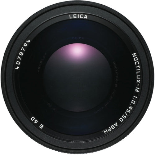 Leica Noctilux-M 50mm f/0.95 ASPH. Lens | Black