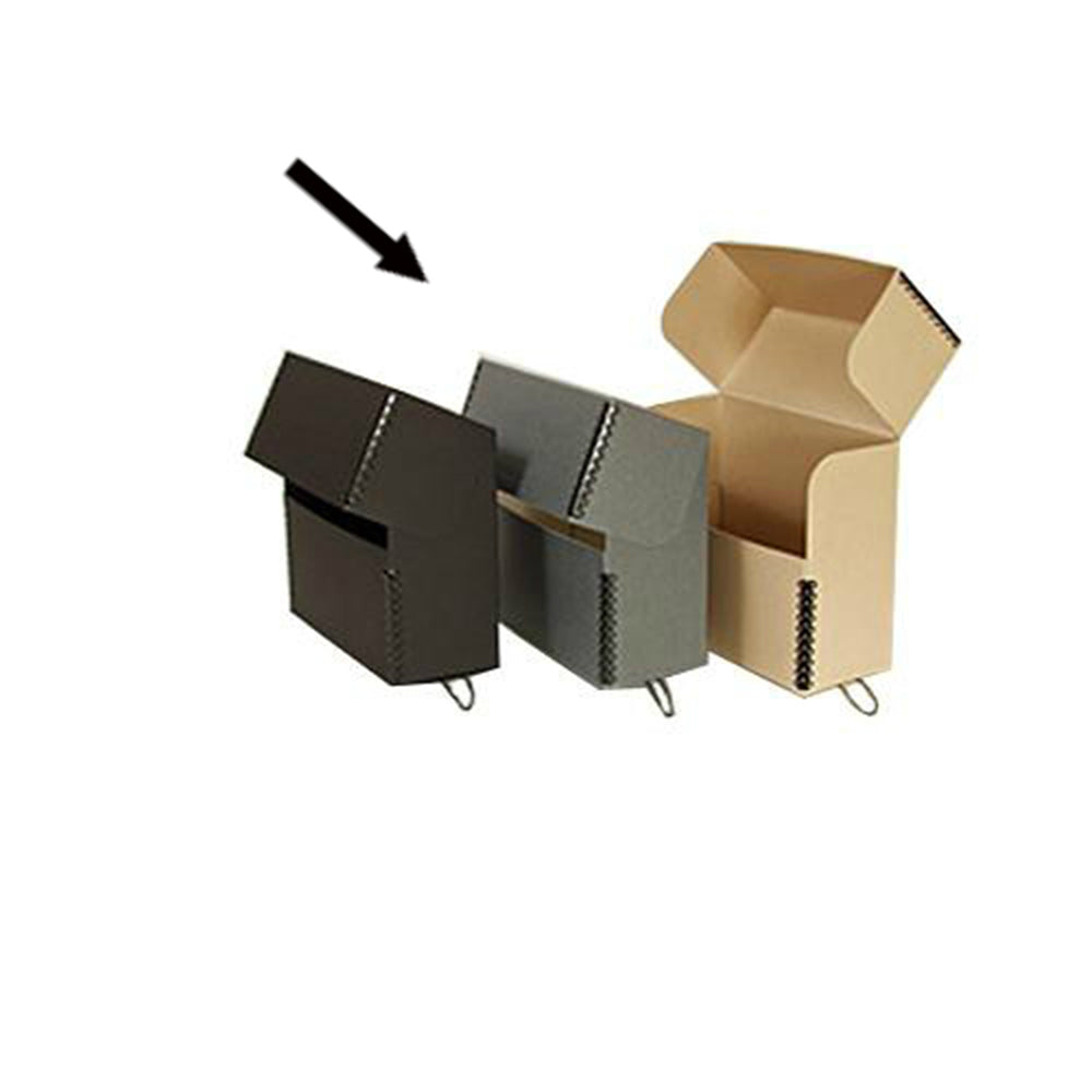 Archival Methods 03-505 Document Letter Box | 10 3/8 x 12.25 x 5", Gray