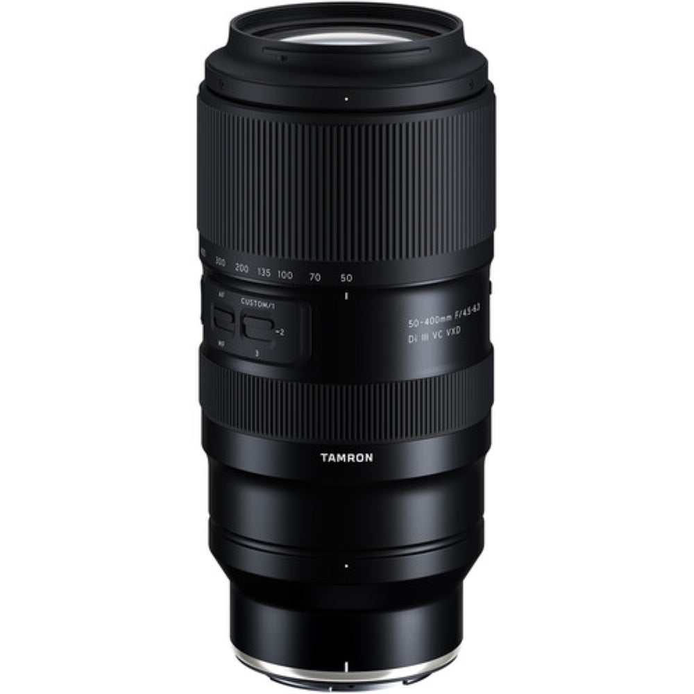Tamron 50-400mm f/4.5-6.3 Di III VC VXD Lens Compatible with Z Mount (Full Frame) Bundle with Tiffen Filter Set + Lens Cap Keeper + Cleaning Kit + Cleaning Cloth (5 Items)
