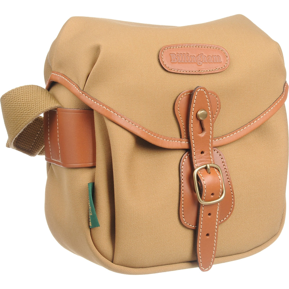 Billingham Digital Hadley Shoulder Bag | Khaki with Tan Leather Trim