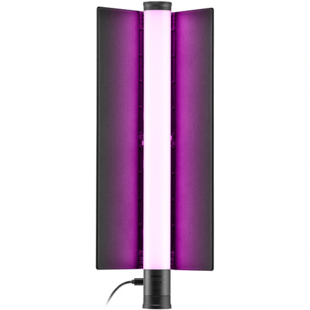 Westcott Ice Light 3 RGB LED Tube Light | 1.5', Battery Grip & Barndoors Kit