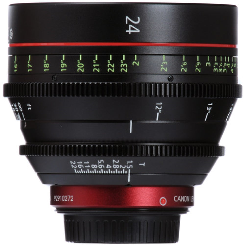 Canon CN-E 24mm T1.5 L F Cinema Prime Lens | EF Mount