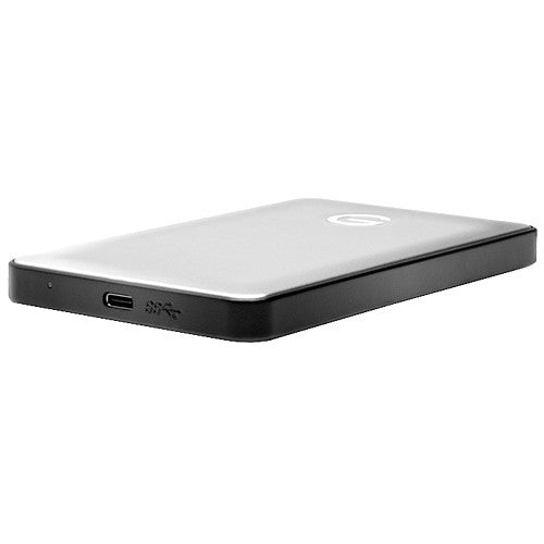 G-Technology G-DRIVE Mobile USB-C Hard Drive | Silver, 1 TB