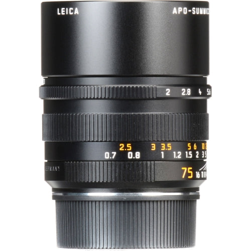 Leica APO-Summicron-M 75mm f/2 ASPH. Lens | Black