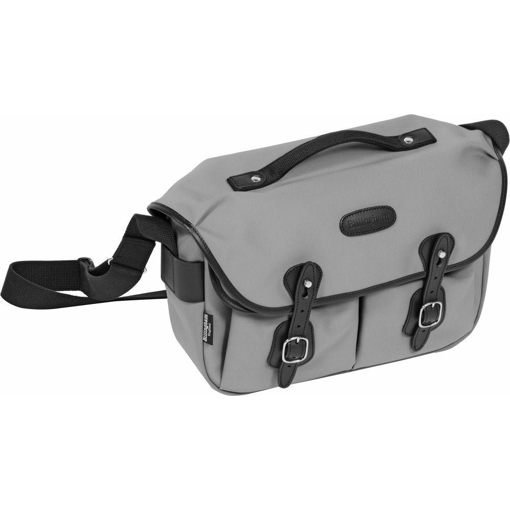 Billingham Hadley Pro Shoulder Bag | Grey / Black Leather