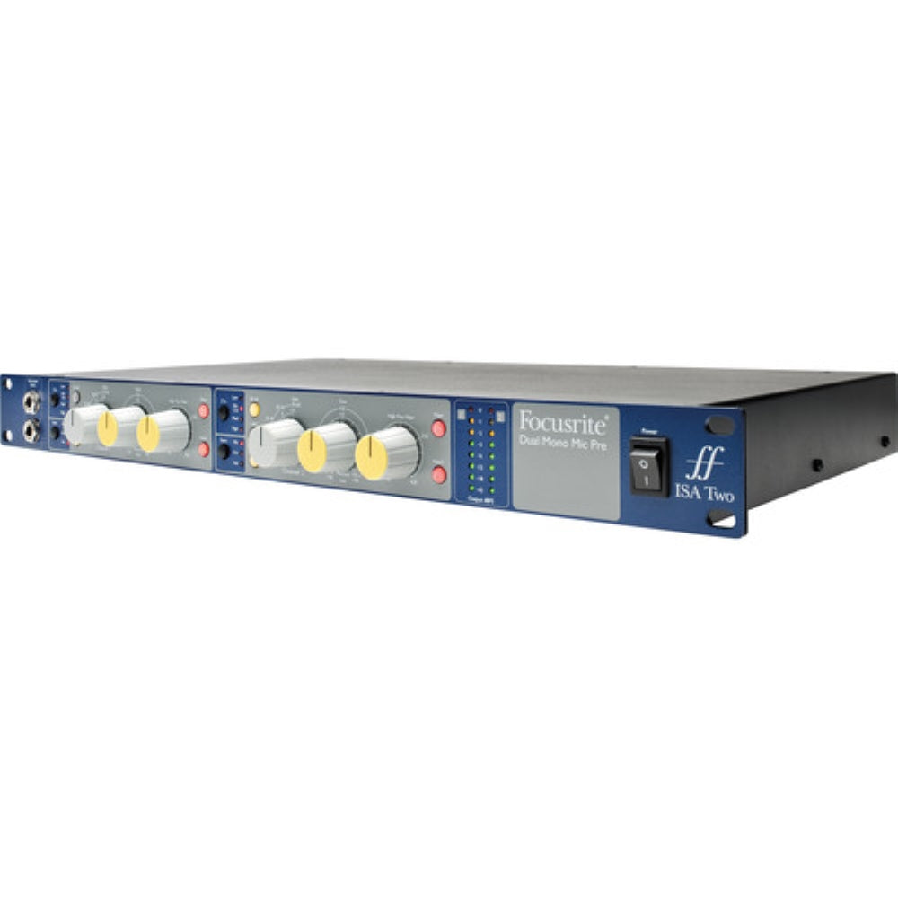 Focusrite ISA Two Rackmount 2-Channel Microphone Preamp