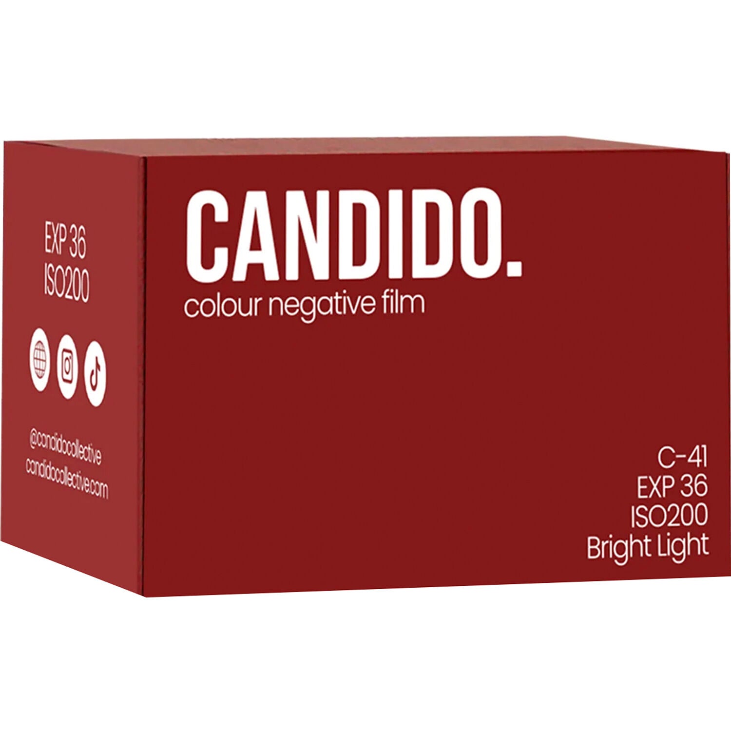 CANDIDO 200 Color Negative Film (35mm Roll Film, 36 Exposures)