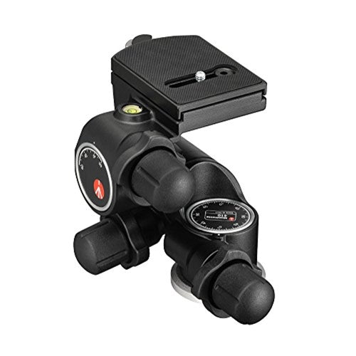 Manfrotto 410 3-Way, Geared Pan-and-Tilt Head with 410PL Quick Release Plate