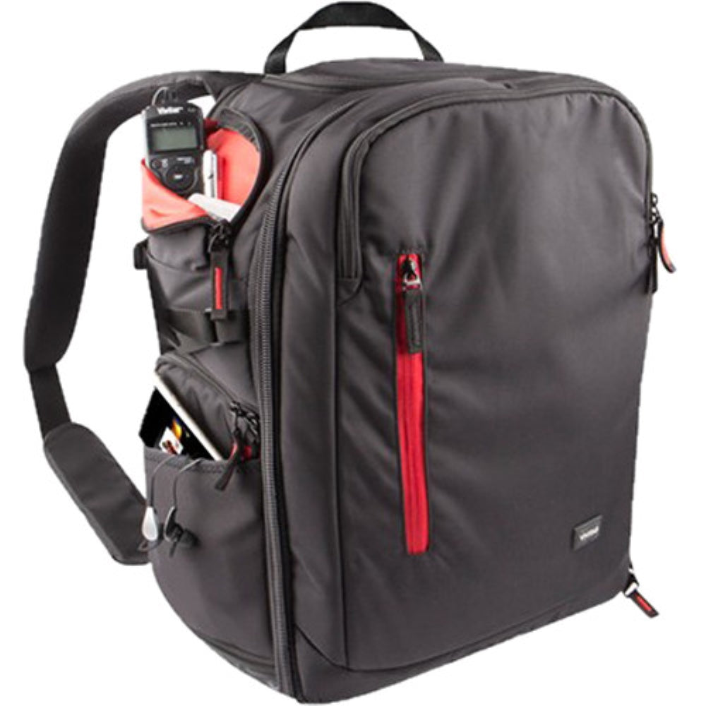 Vivitar DKS-42 Multi-Chamber DSLR Camera Backpack | Black