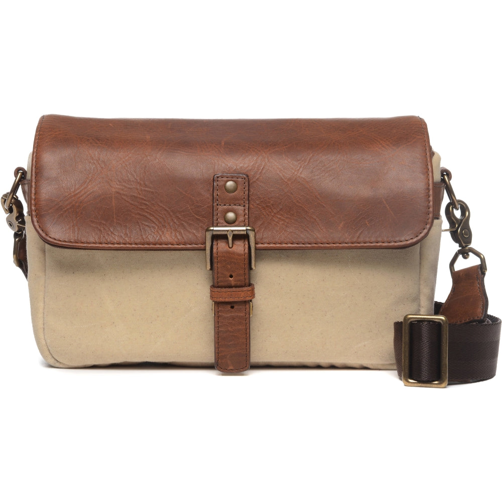 ONA Bowery 50/50 Camera Bag | Natural/Antique Cognac