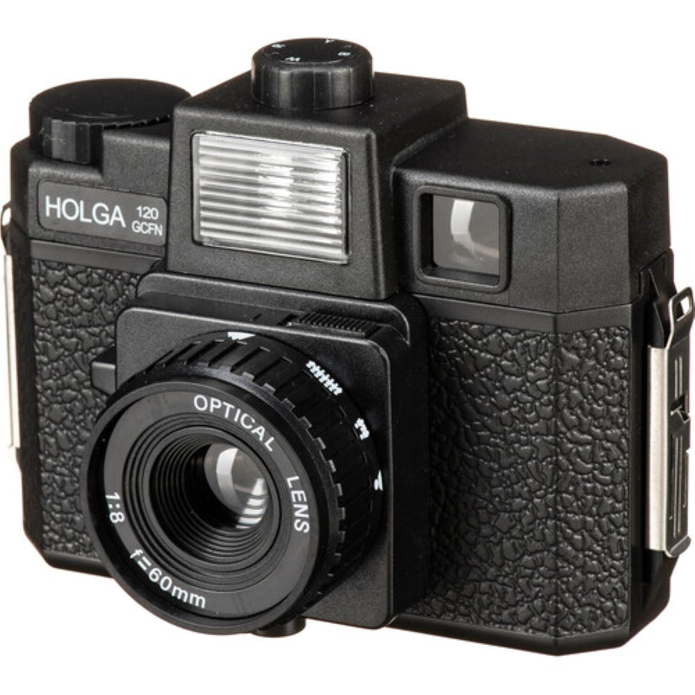 Holga 120GCFN Plastic Medium Format Film Camera | Black