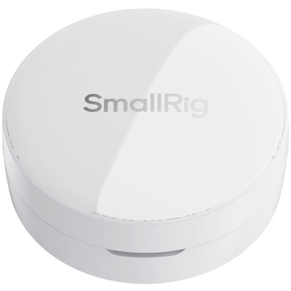 SmallRig S 60 2-Person Wireless Microphone System with USB-C Connector for Mobile Devices | 2.4 GHz, White