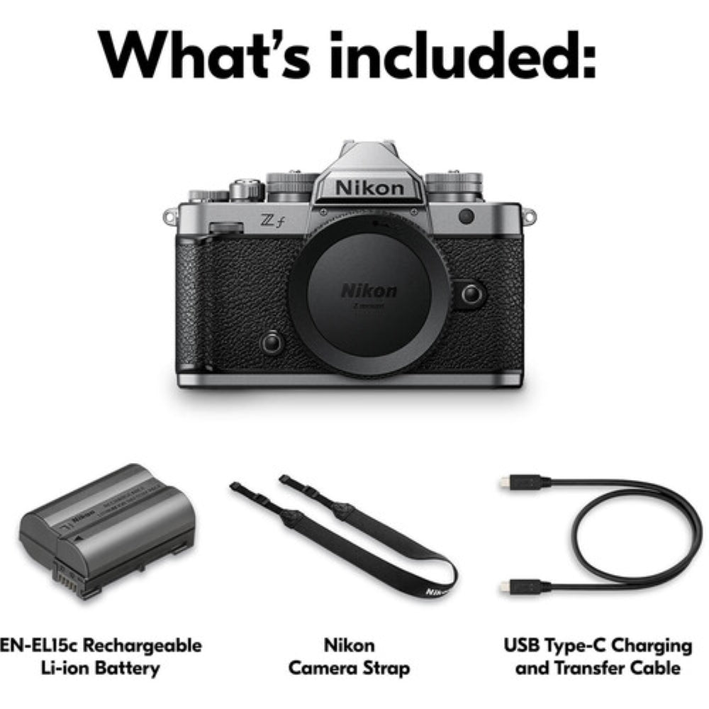 Nikon Zf Mirrorless Camera | Silver