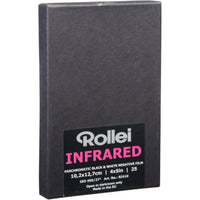 Rollei Infrared 400 Black and White Negative Film | 4 x 5", 25 Sheets