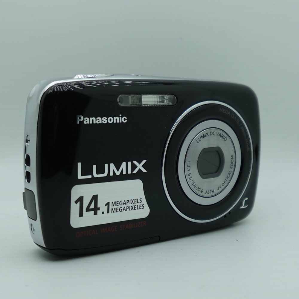 Used Panasonic Lumix DMC-S3 Digital Point and Shoot Camera | Black | U8