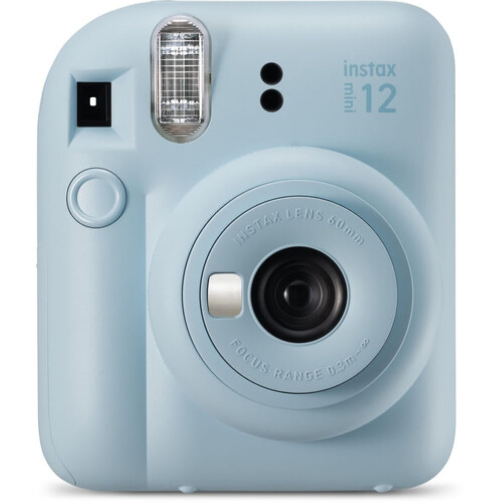 FUJIFILM INSTAX MINI 12 Instant Film Holiday Camera Bundle | Pastel Blue