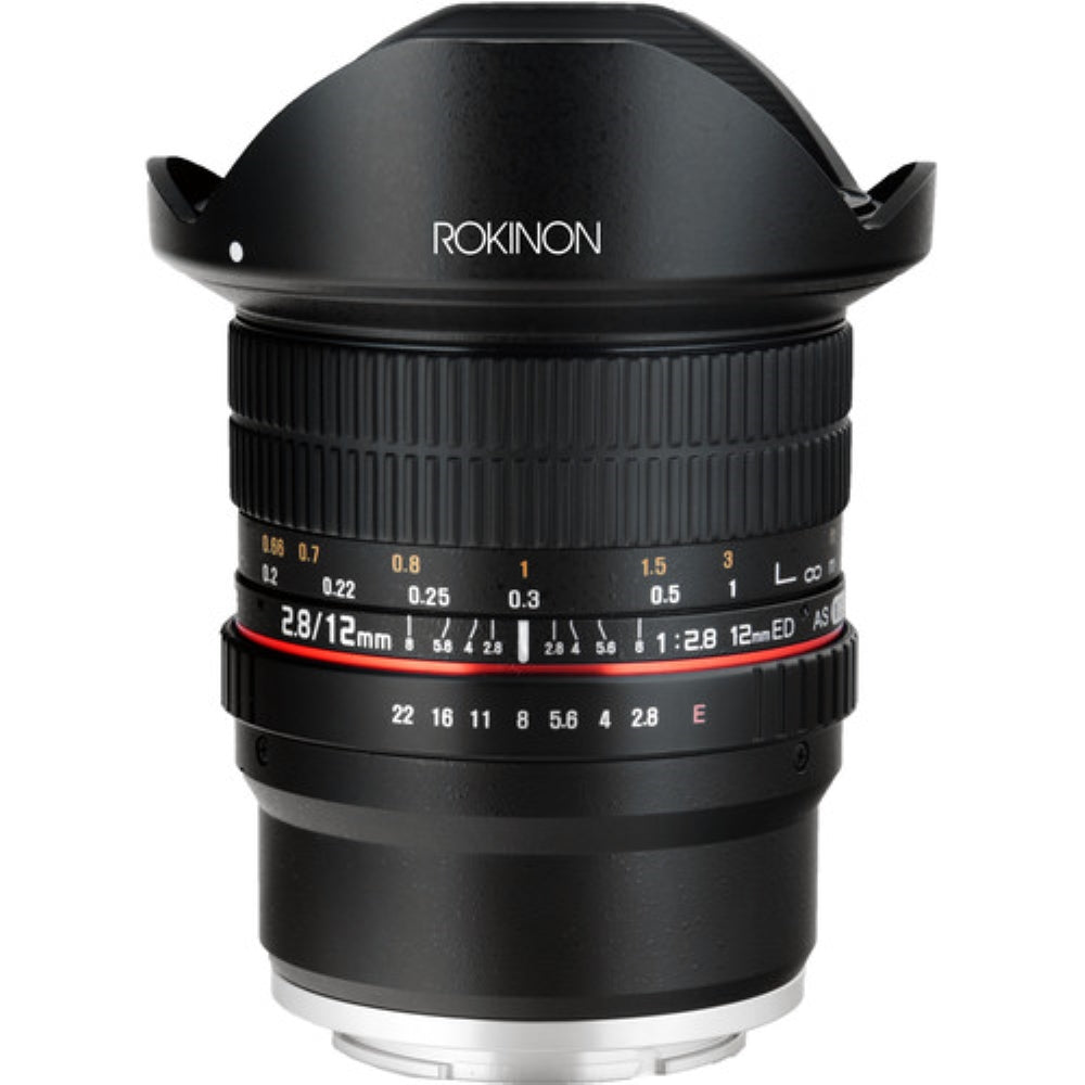 Rokinon 12mm f/2.8 ED AS IF NCS UMC Fisheye Lens for Sony E Mount