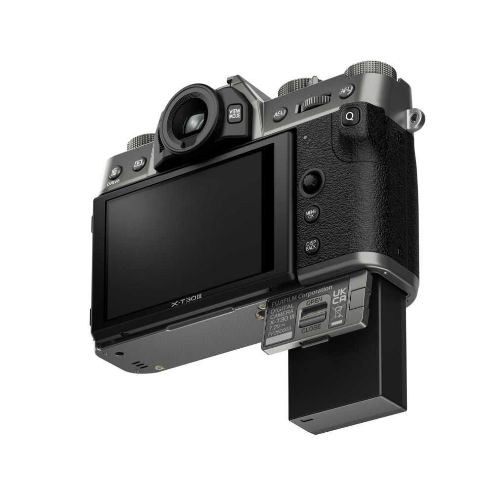 FUJIFILM X-T30 III Mirrorless Digital Camera | Body Only, Charcoal Silver