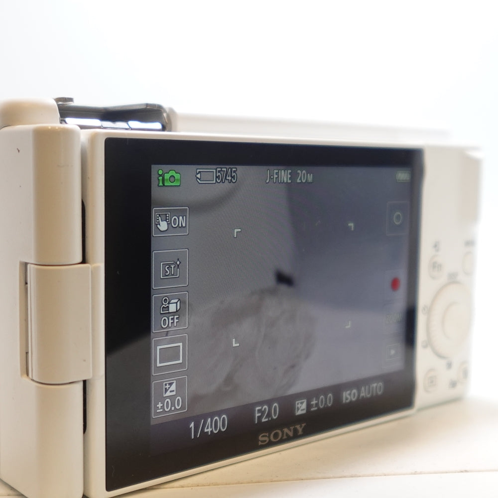 Used Sony ZV-1F | White | U9