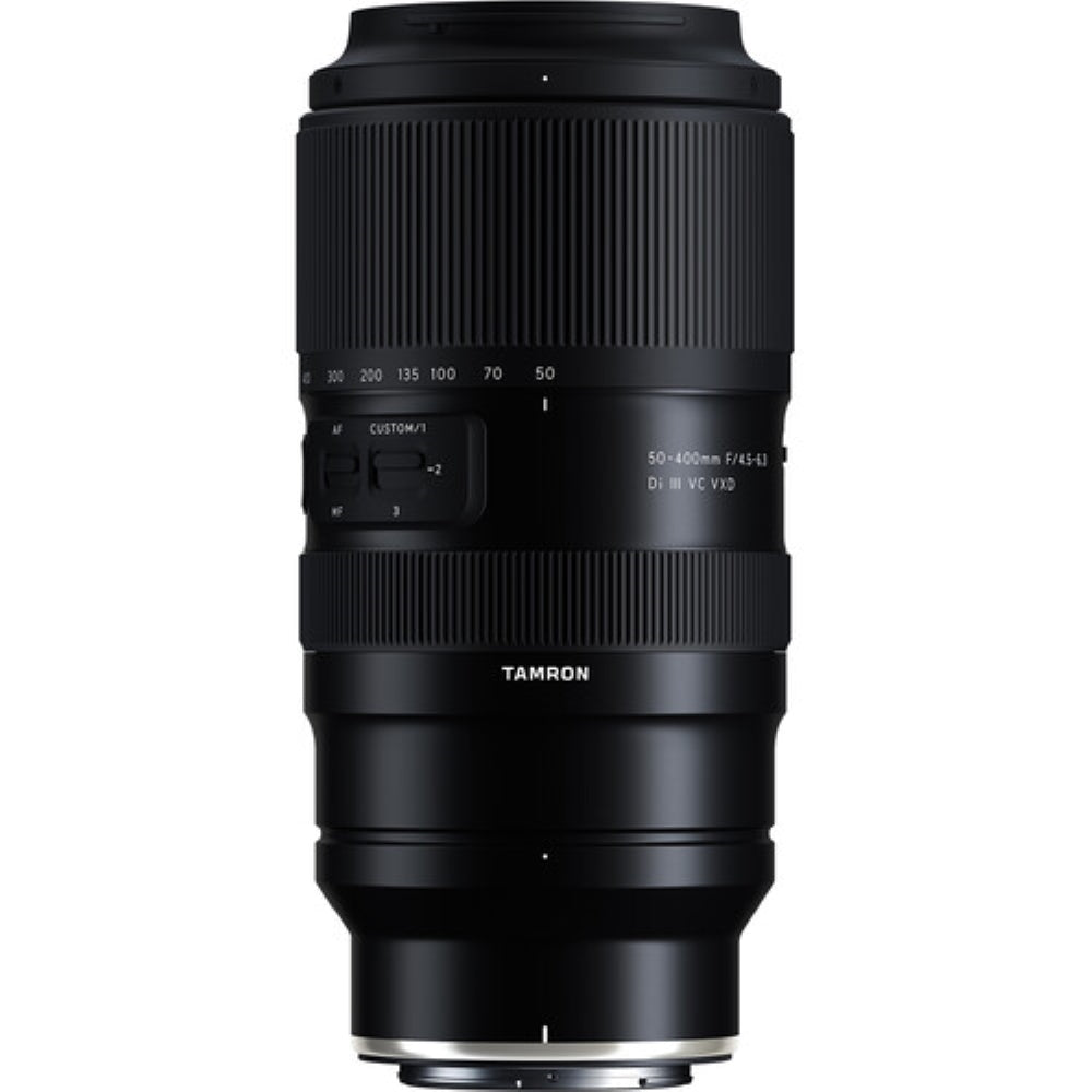 Tamron 50-400mm f/4.5-6.3 Di III VC VXD Lens Compatible with Z Mount (Full Frame) Bundle with Tiffen Filter Set + Lens Cap Keeper + Cleaning Kit + Cleaning Cloth (5 Items)