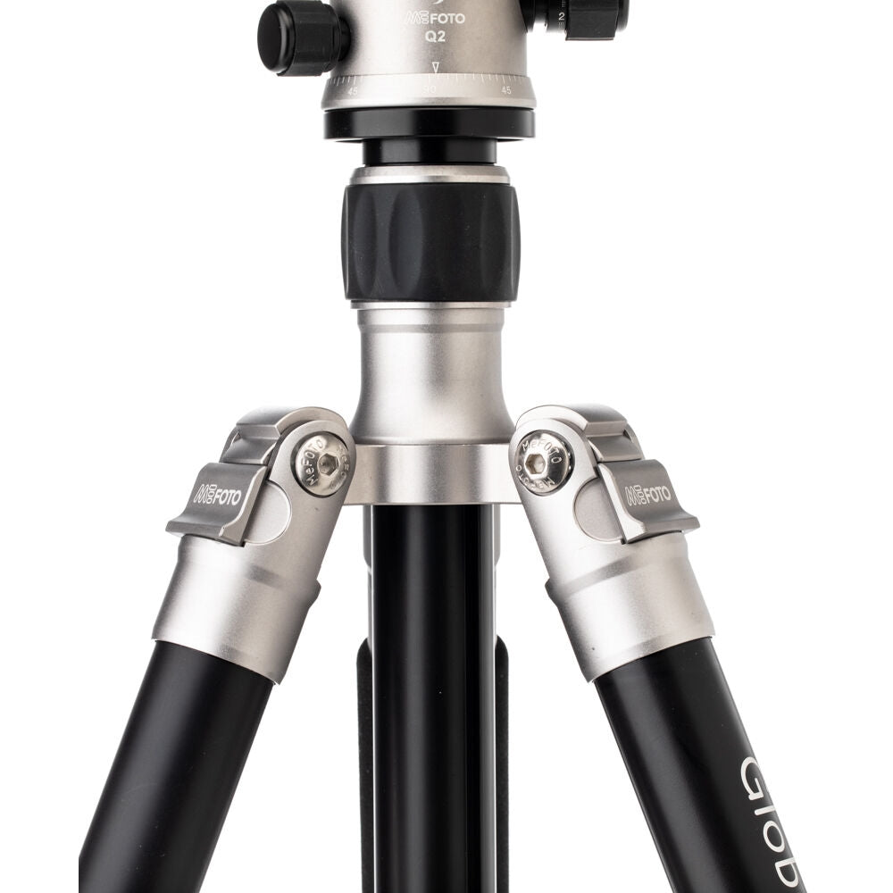 Benro MeFoto GlobeTrotter Aluminum Travel Tripod Kit | Titanium