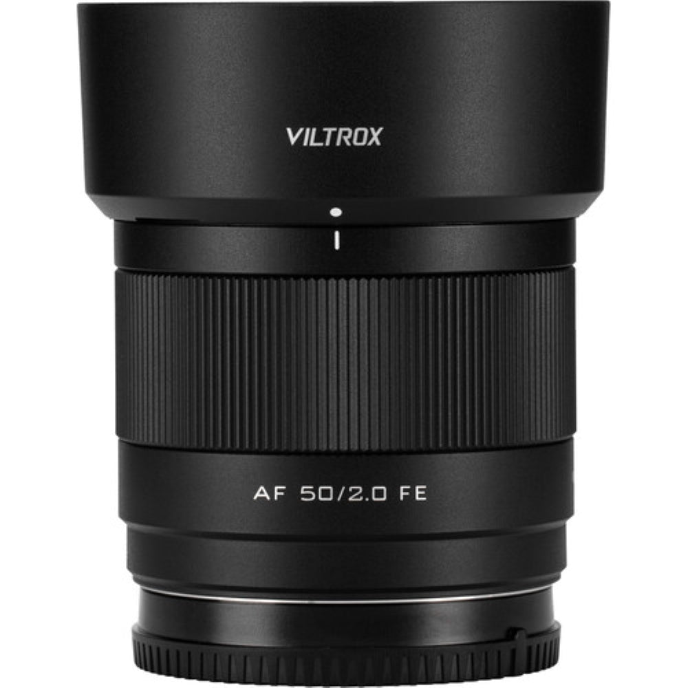 Viltrox AF 50mm f/2 Air FE Lens Compatible with Sony E Mount Bundle with UV Filter + Lens Cap Keeper + Cleaning Kit + Cleaning Cloth (5 Items)