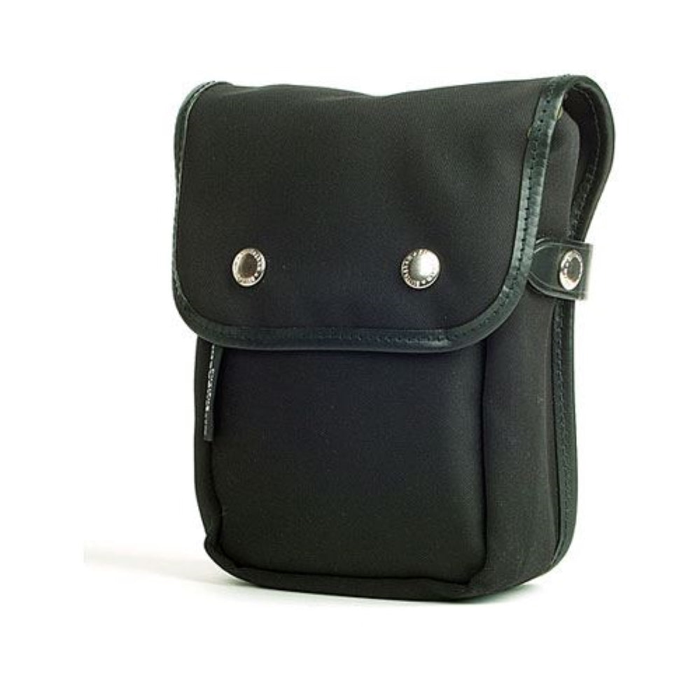 Billingham Delta End Pocket | Black with Black Trim, FiberNyte