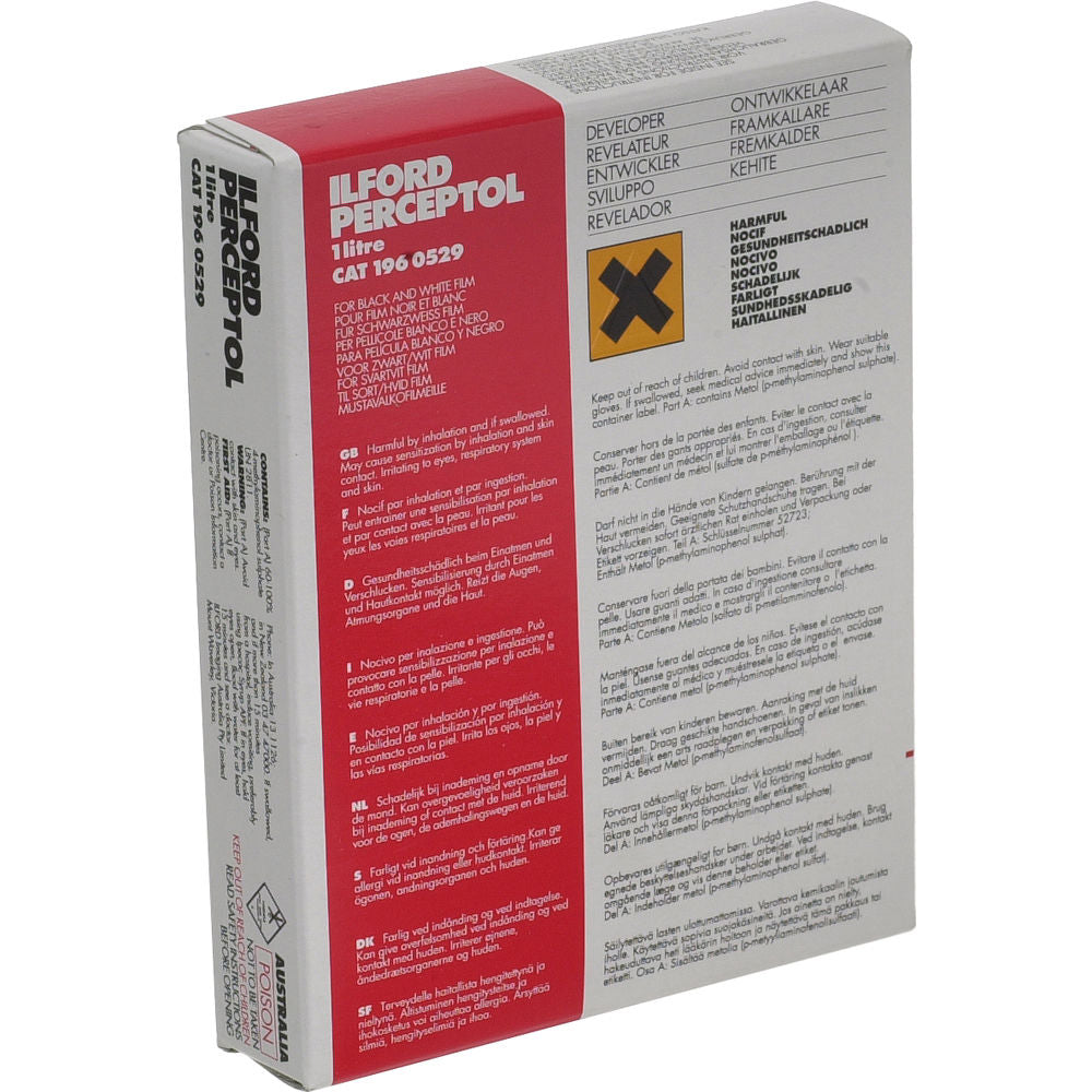 Ilford Perceptol Powder Developer for Black & White Film | Makes 1 Liter