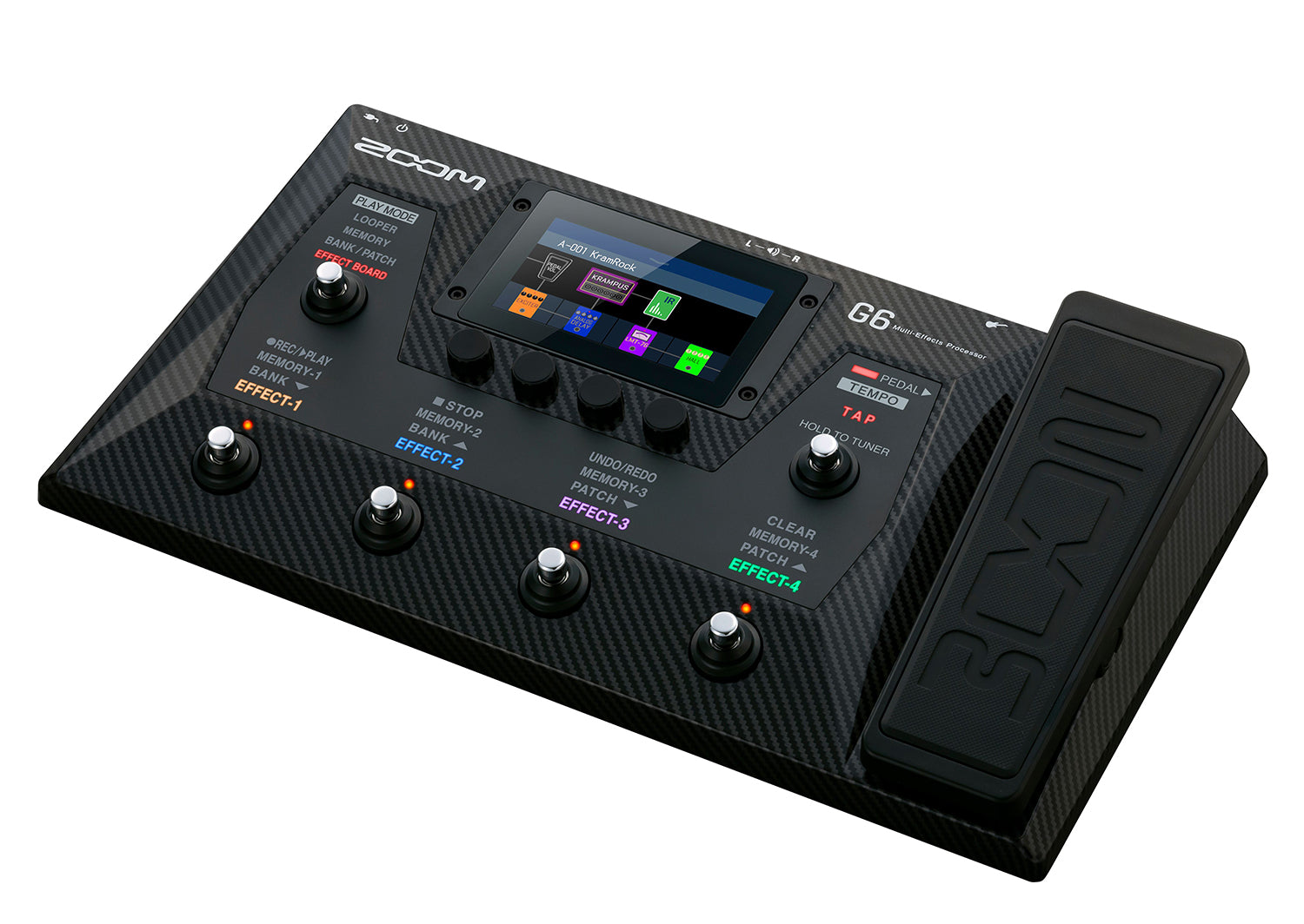 ギター ZOOM G6 Guitar Multi-Effecrs Processor Zoom G6 Multi-effects Processor | Sweetwater