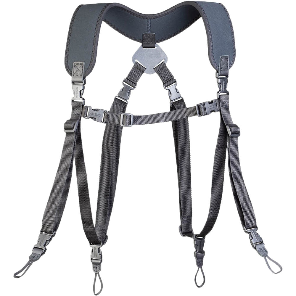 OP/TECH USA Dual Harness Uni-Loop Version | Extra Long, Black