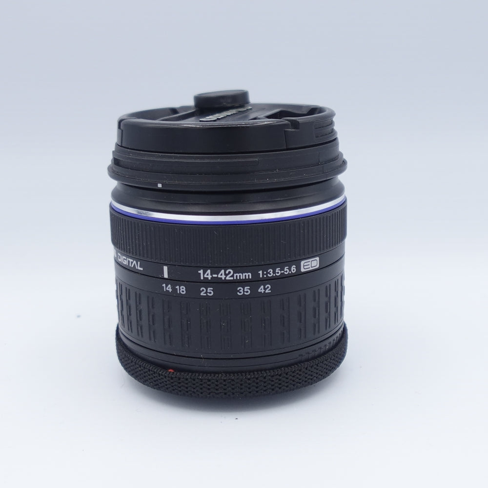 Used Olympus Zuiko Digital 14-42mm f/3.5-5.6 DSLR Lens | Black | U9