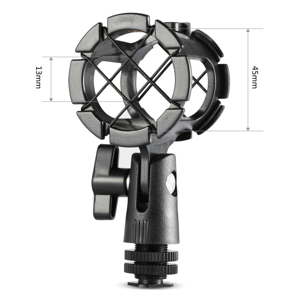 SmallRig Universal Microphone Shock Mount Adapter for Camera Shoes and Boompoles