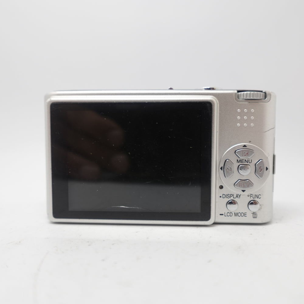 Used Panasonic Lumix DMC-FX12 Digital Point and Shoot Camera | Silver | U8