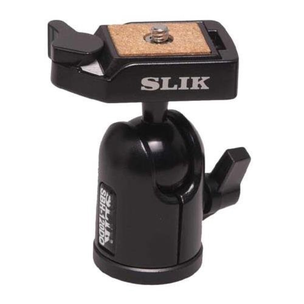 Slik SBH-120 DQ Compact Ballhead 120 with Quick Release | Supports 4.5 lbs (2kg)