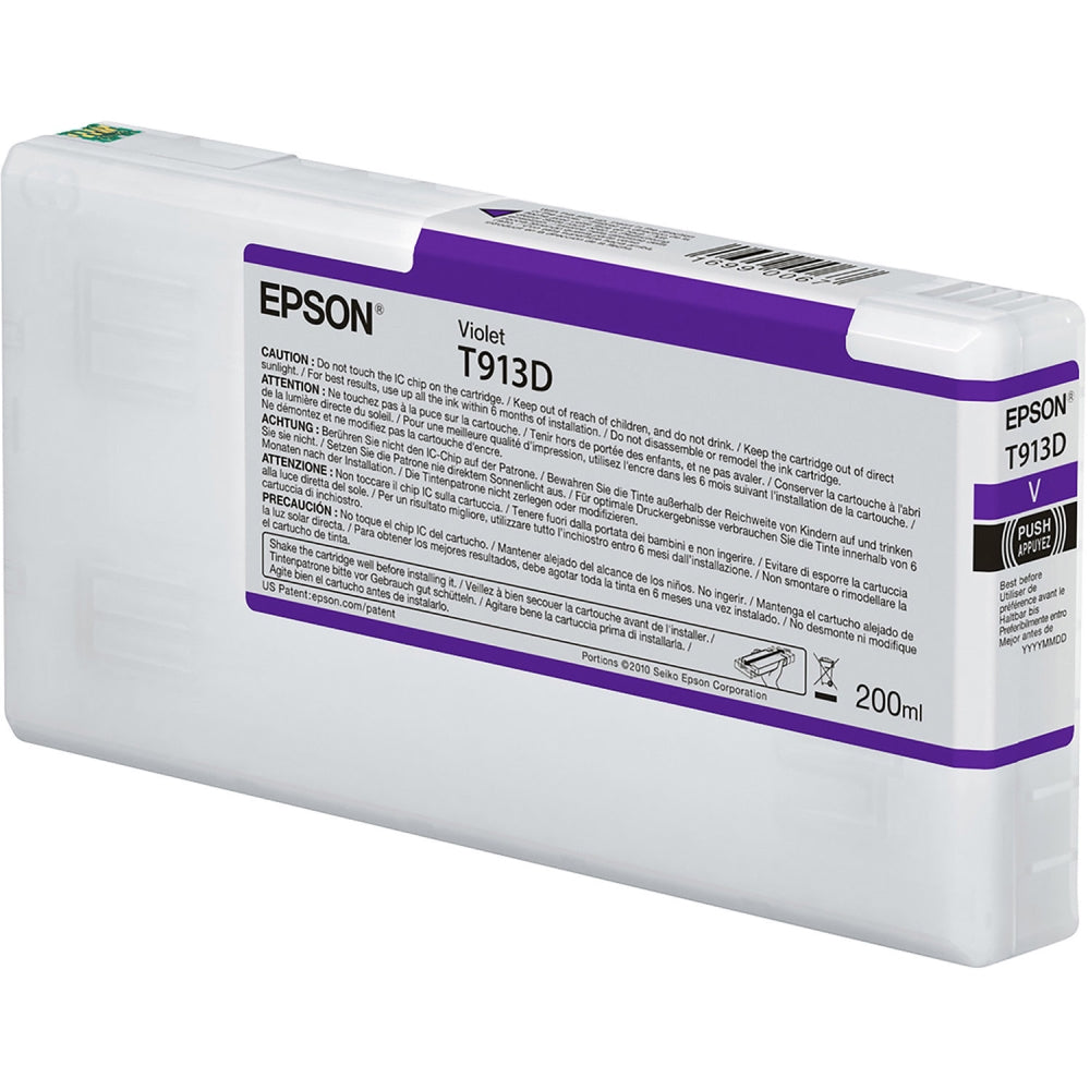 Epson T913D UltraChrome HDX Violet Ink Cartridge | 200 mL