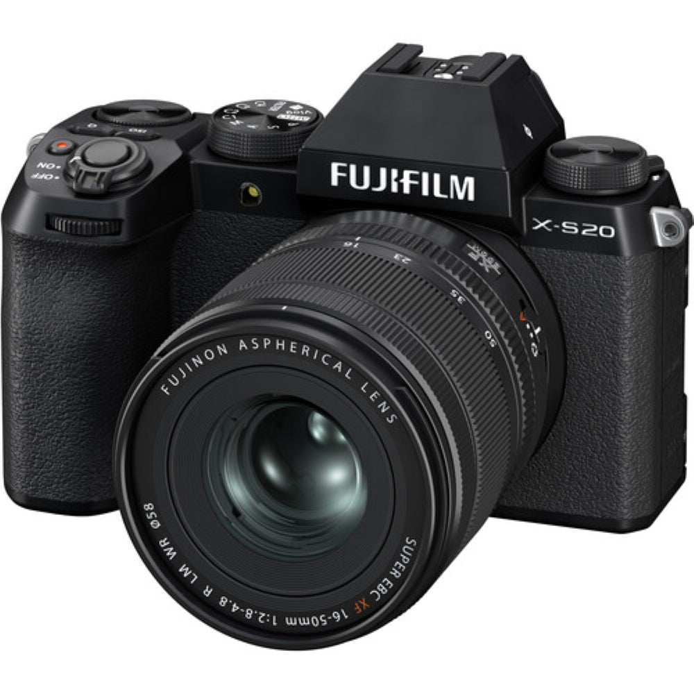 FUJIFILM X-S20 Mirrorless Camera with XF 16-50mm f/2.8-4.8 Lens | Black