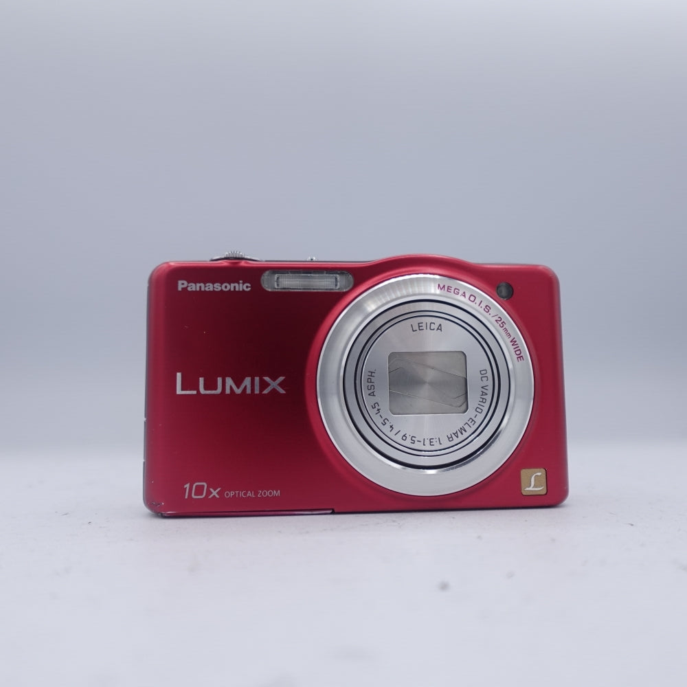 Used Panasonic Lumix DMC-SZ1 Digital Point and Shoot Camera | Red | U8