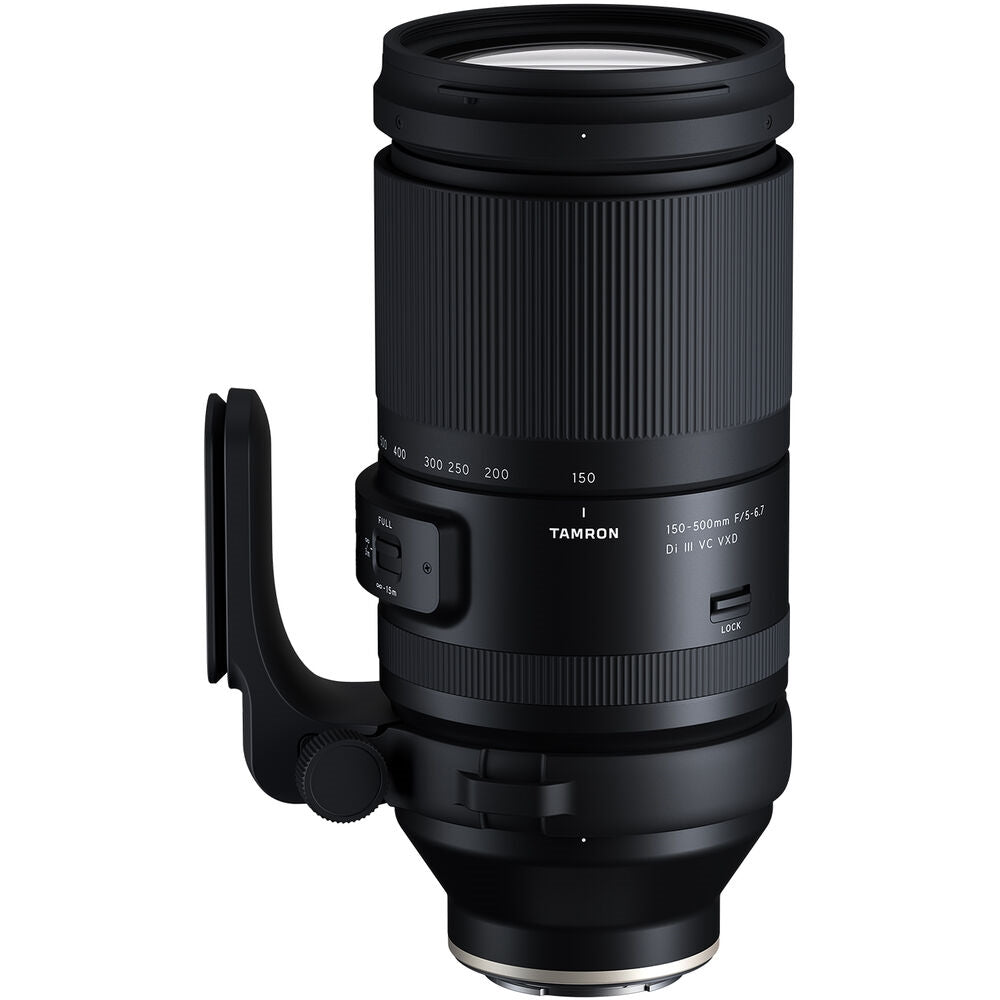 Tamron 150-500mm f/5-6.7 Di III VC VXD Lens Compatible with E Mount (Full Frame) Bundle with Tiffen Filter Set + Lens Cap Keeper + Deluxe Cleaning Kit + Cleaning Cloth (5 Items)
