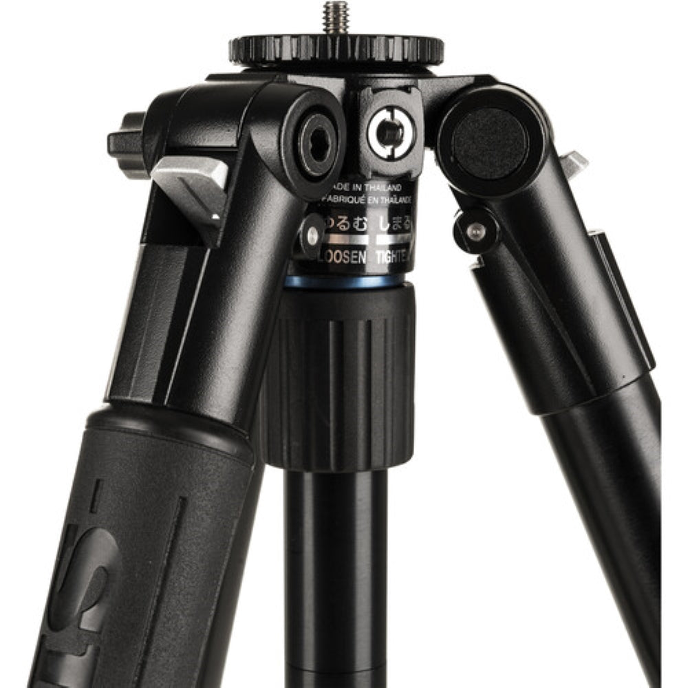 Slik Pro AL-324-3W Aluminum 4-Section Tripod with Arca-Type 3-Way Pan-Tilt Head