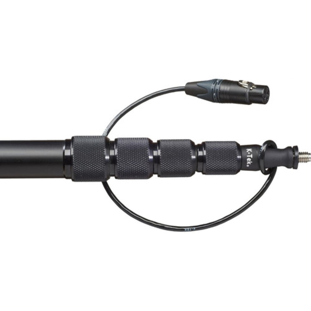 K-Tek KE-110CCR Avalon Series Aluminum Boompole with Internal XLR Cable