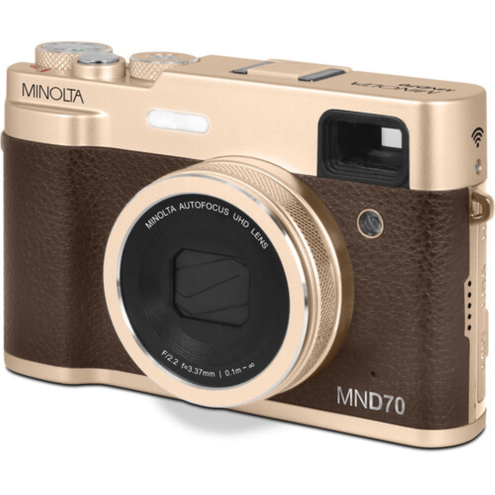 Minolta MND70 Digital Camera | Gold/Brown