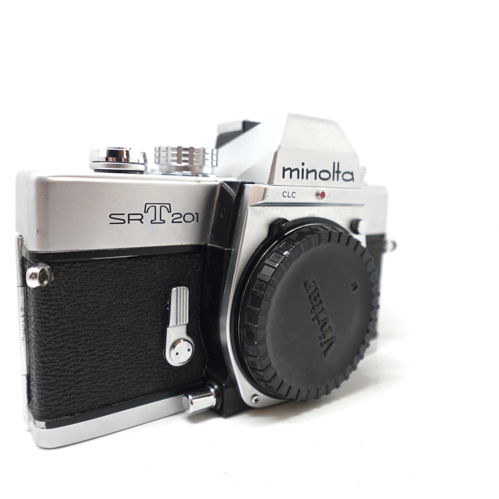 Used Minolta SRT 201 SLR Camera Body | Chrome | U8+