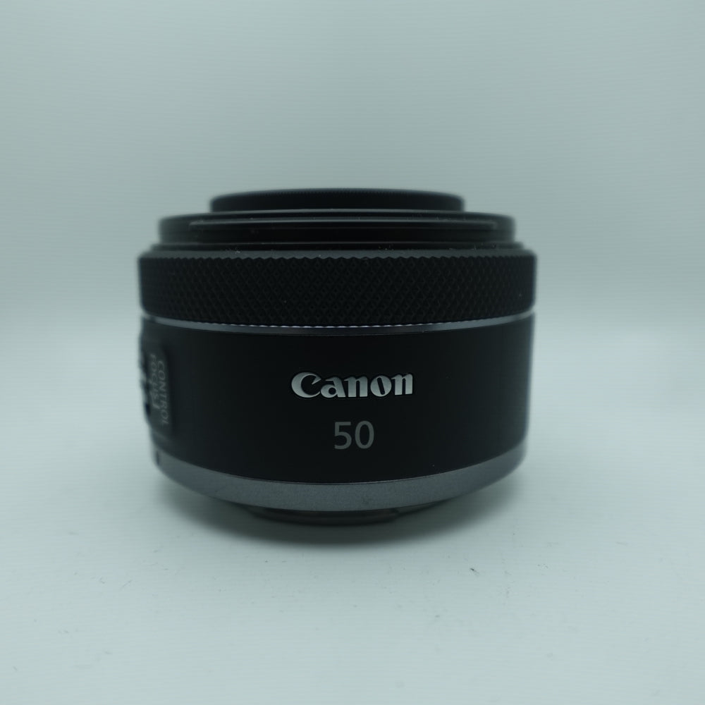 Used Canon RF 50mm f/1.8 STM Lens | Black | U9