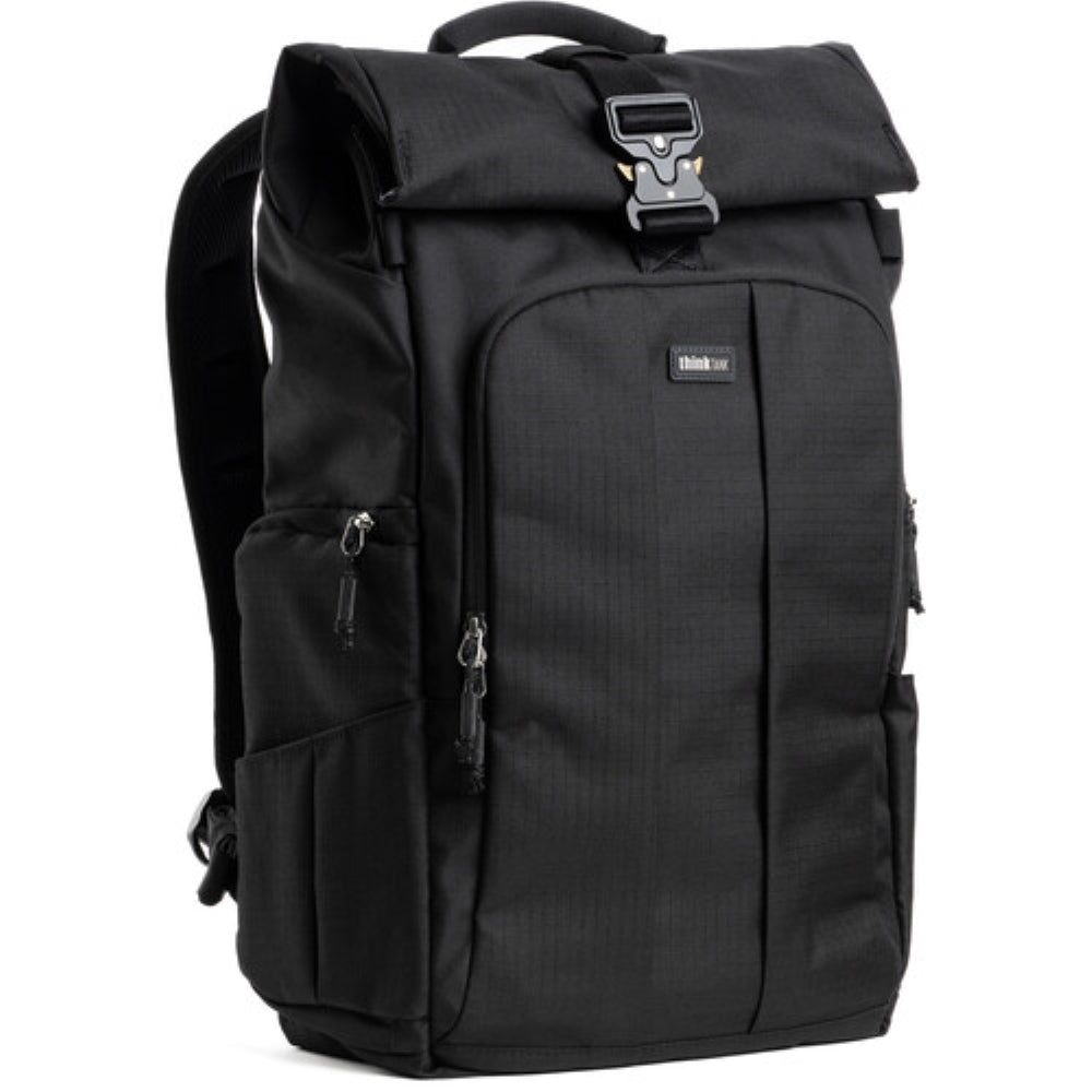 Think Tank Photo FocusPoint Rolltop Camera Backpack | Asphalt Black, 30 L