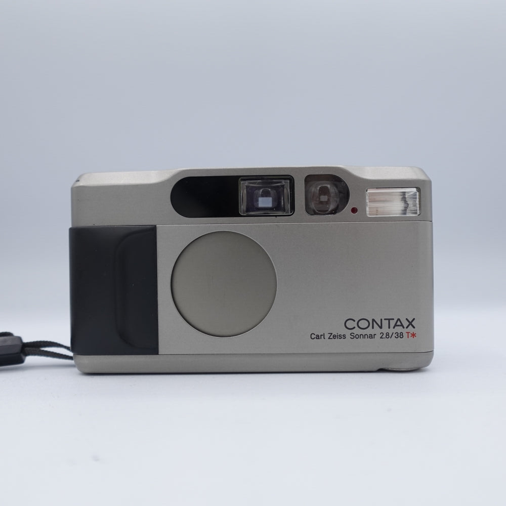 Used Contax T2 35mm Point and Shoot Camera | Silver | U9