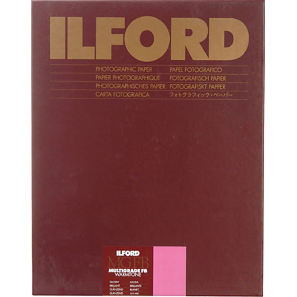 Ilford Multigrade FB Warmtone Paper | Semi-Matt, 11 x 14" , 10 Sheets