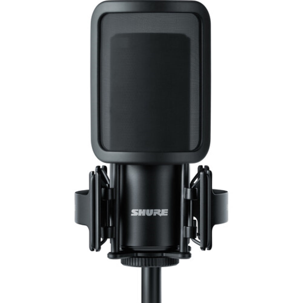 Shure SM4 Large-Diaphragm Cardioid Condenser Microphone Kit with Shockmount