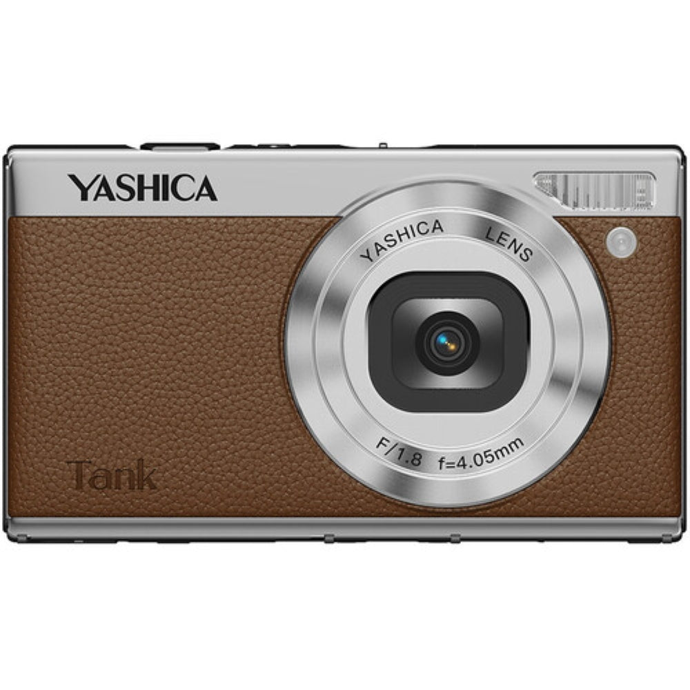 Yashica Tank Compact Digital Camera | Brown